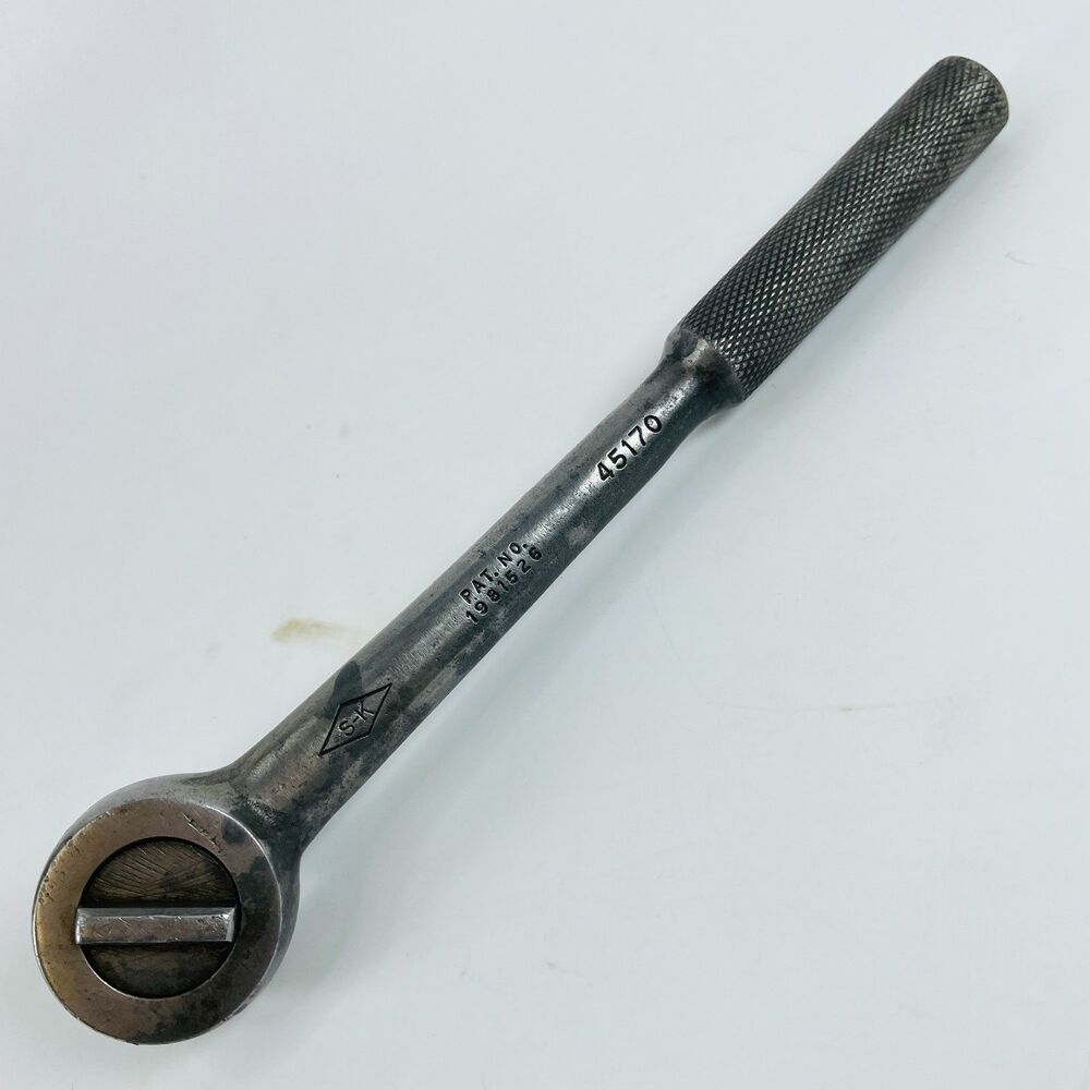 VTG SK S-K Tools 45170 3/8" Drive Reversible Ratchet Wrench Diamond Logo USA